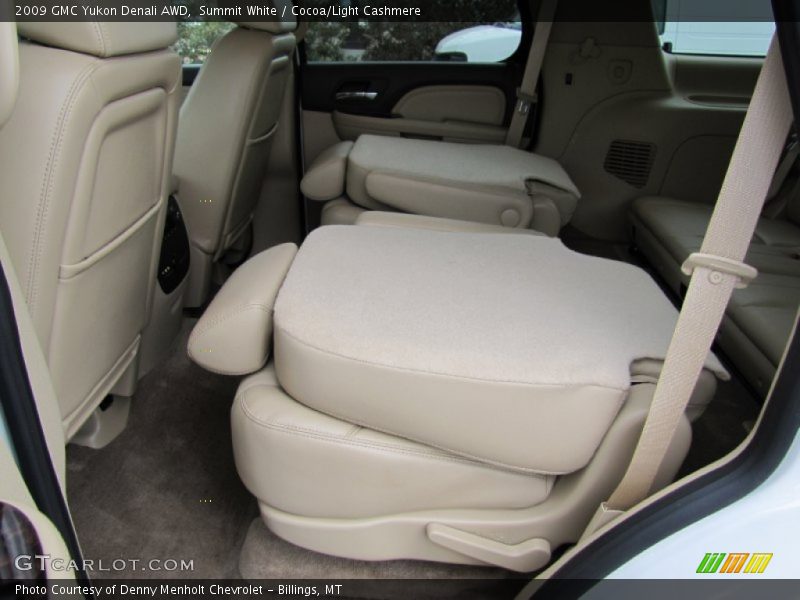 Summit White / Cocoa/Light Cashmere 2009 GMC Yukon Denali AWD