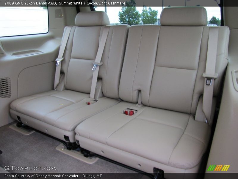 Summit White / Cocoa/Light Cashmere 2009 GMC Yukon Denali AWD