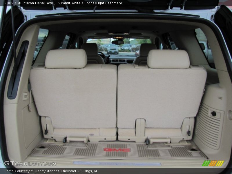 Summit White / Cocoa/Light Cashmere 2009 GMC Yukon Denali AWD