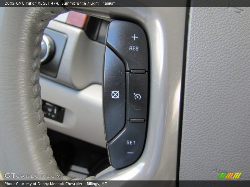Summit White / Light Titanium 2009 GMC Yukon XL SLT 4x4