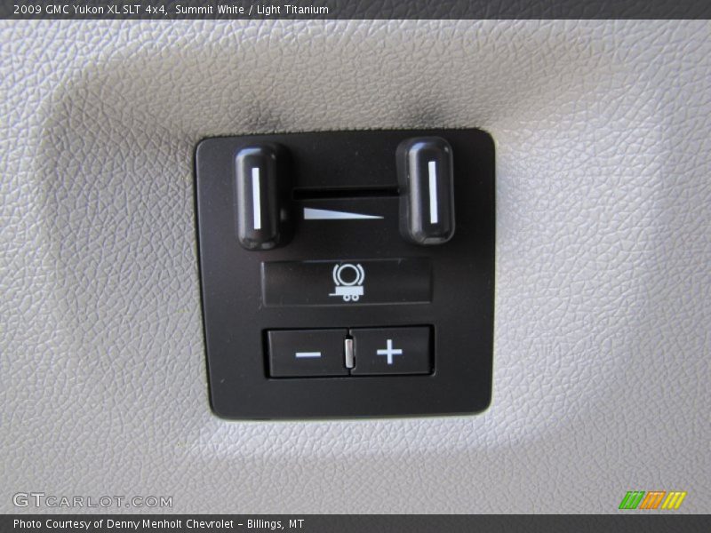 Summit White / Light Titanium 2009 GMC Yukon XL SLT 4x4