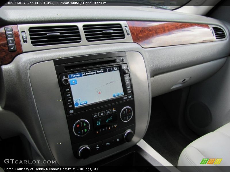Summit White / Light Titanium 2009 GMC Yukon XL SLT 4x4