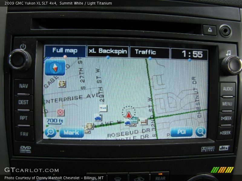 Summit White / Light Titanium 2009 GMC Yukon XL SLT 4x4