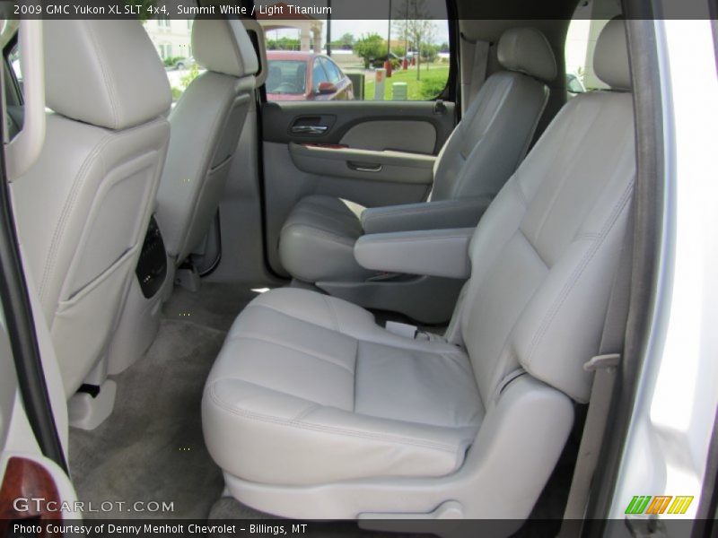 Summit White / Light Titanium 2009 GMC Yukon XL SLT 4x4