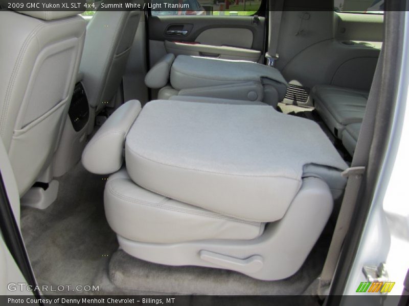 Summit White / Light Titanium 2009 GMC Yukon XL SLT 4x4