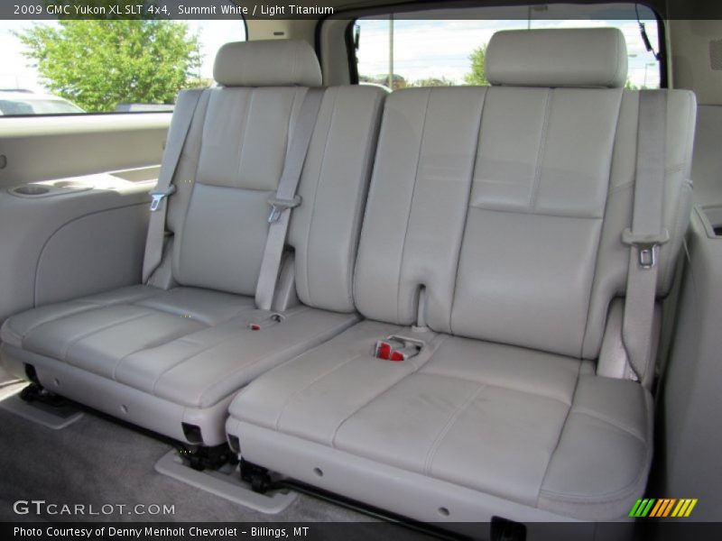 Summit White / Light Titanium 2009 GMC Yukon XL SLT 4x4