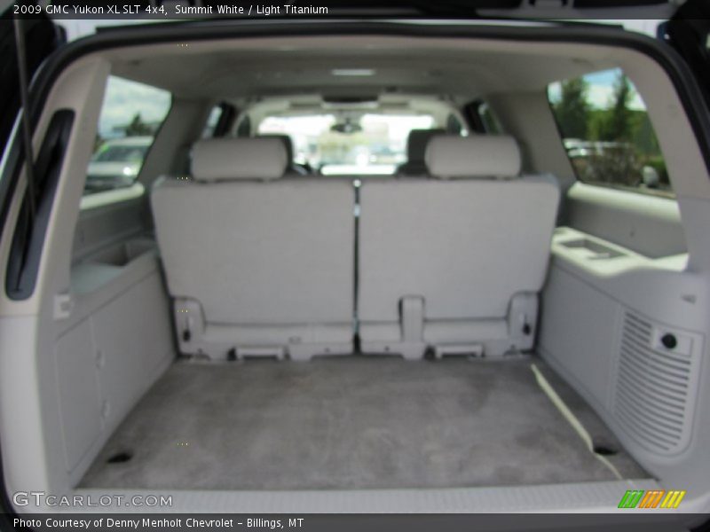 Summit White / Light Titanium 2009 GMC Yukon XL SLT 4x4