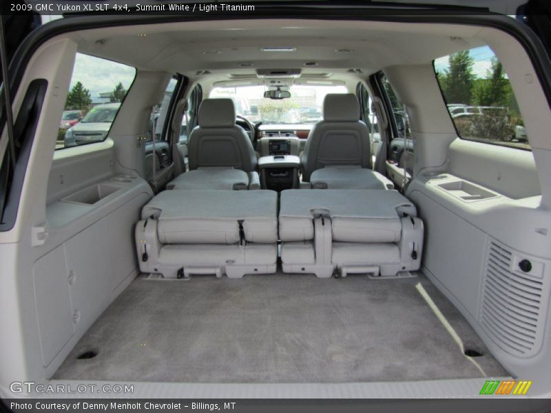Summit White / Light Titanium 2009 GMC Yukon XL SLT 4x4