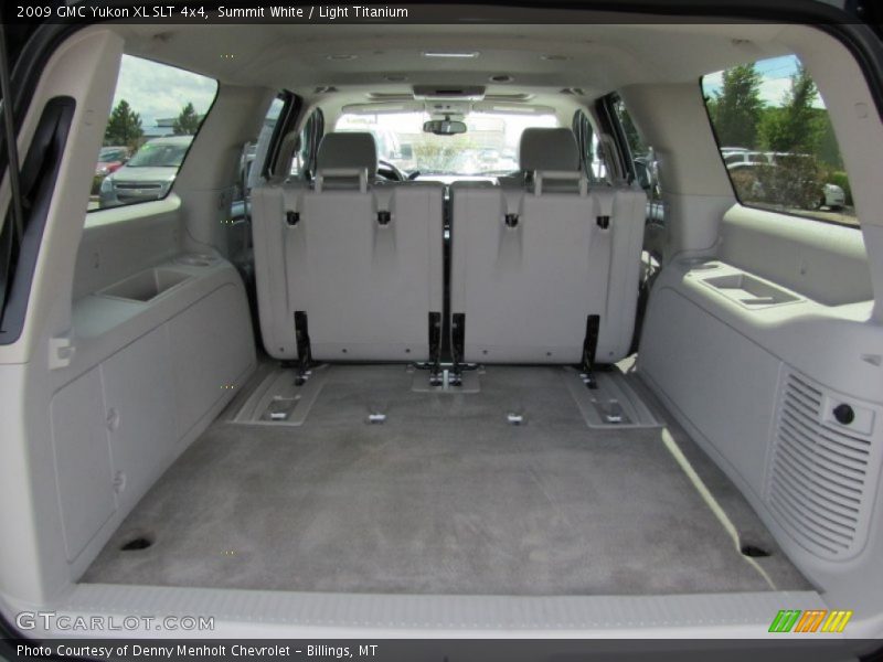 Summit White / Light Titanium 2009 GMC Yukon XL SLT 4x4