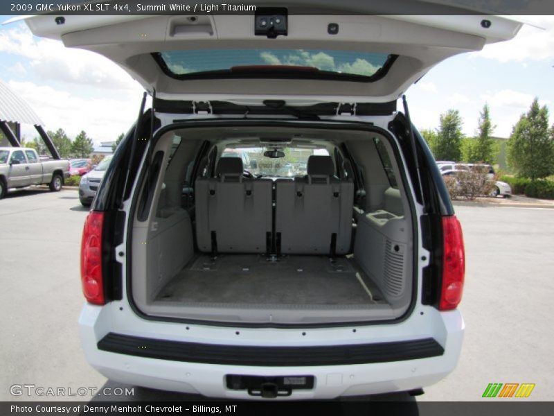 Summit White / Light Titanium 2009 GMC Yukon XL SLT 4x4