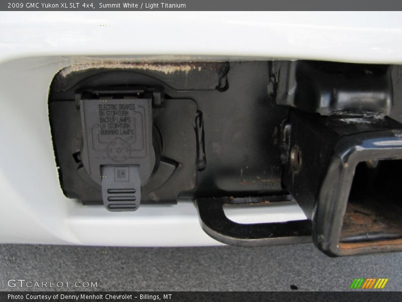 Summit White / Light Titanium 2009 GMC Yukon XL SLT 4x4