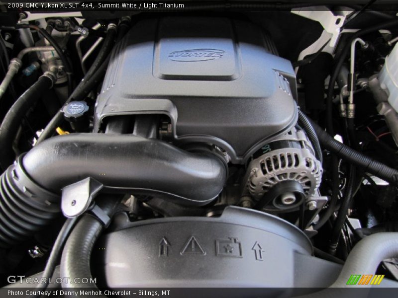 Summit White / Light Titanium 2009 GMC Yukon XL SLT 4x4