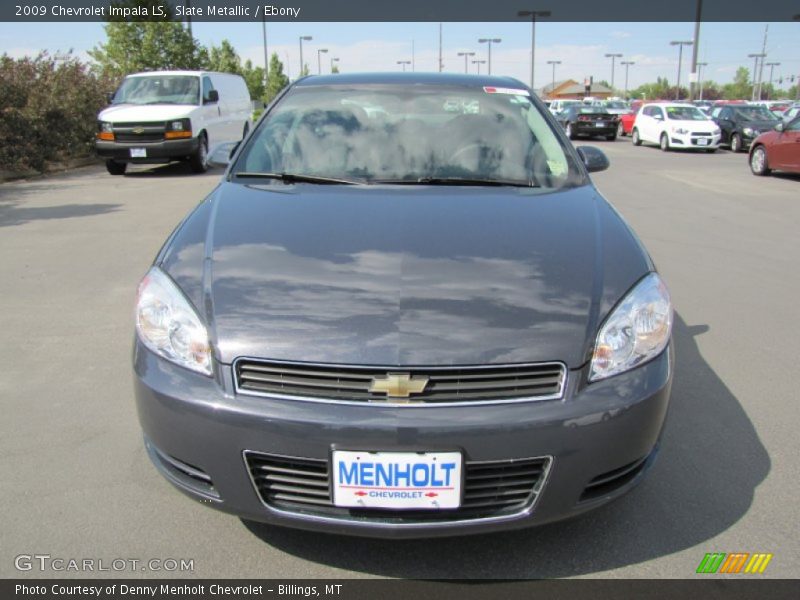 Slate Metallic / Ebony 2009 Chevrolet Impala LS