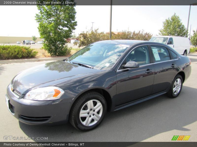 Slate Metallic / Ebony 2009 Chevrolet Impala LS