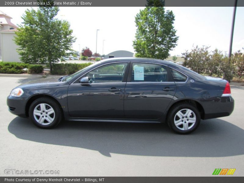 Slate Metallic / Ebony 2009 Chevrolet Impala LS
