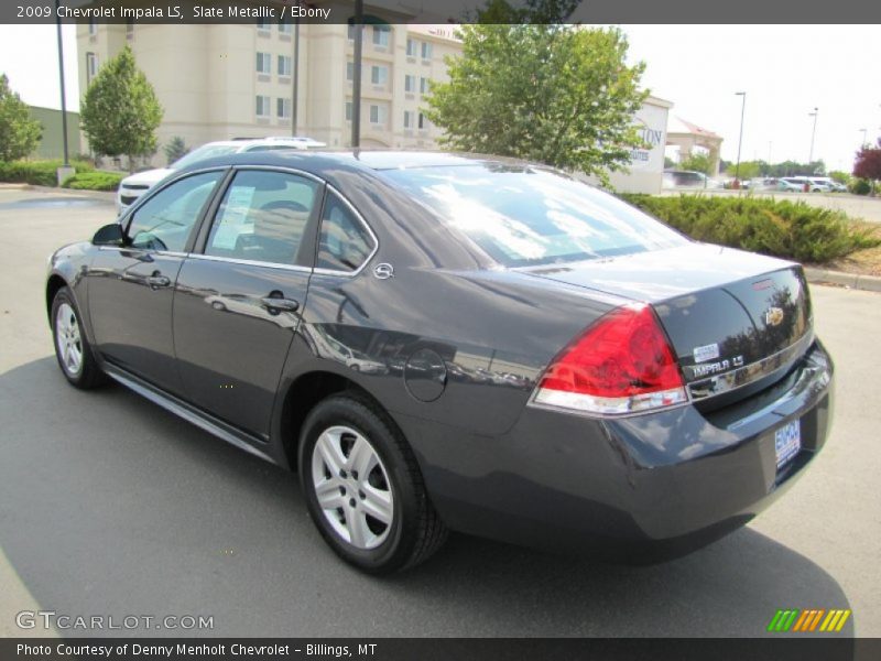 Slate Metallic / Ebony 2009 Chevrolet Impala LS