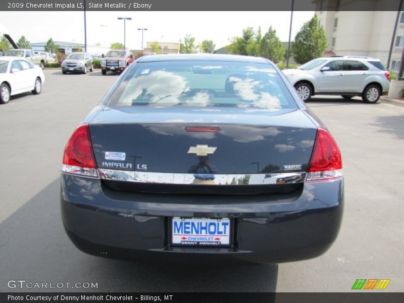 Slate Metallic / Ebony 2009 Chevrolet Impala LS