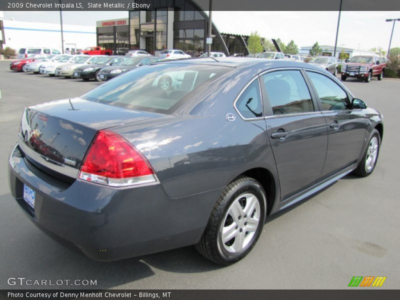 Slate Metallic / Ebony 2009 Chevrolet Impala LS