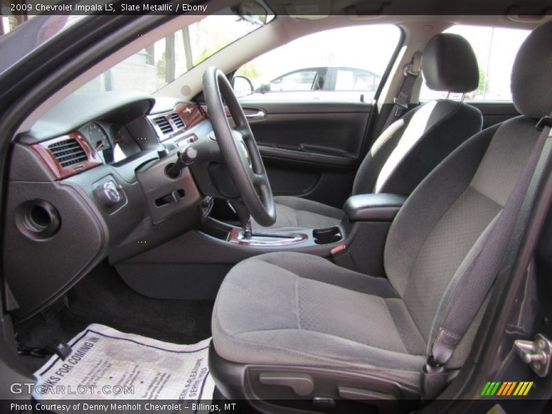 Slate Metallic / Ebony 2009 Chevrolet Impala LS