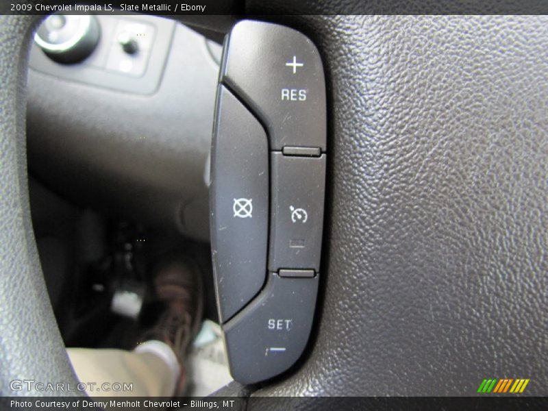 Slate Metallic / Ebony 2009 Chevrolet Impala LS