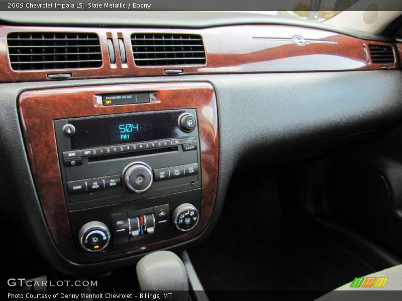 Slate Metallic / Ebony 2009 Chevrolet Impala LS
