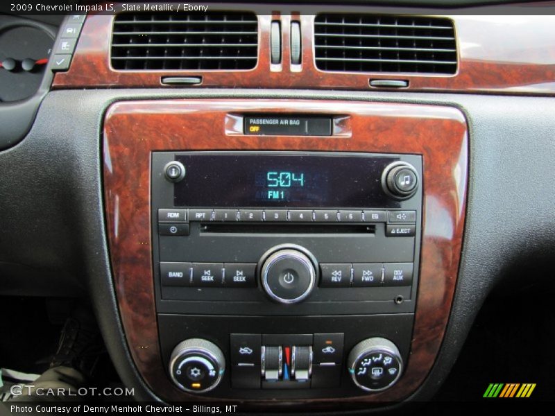 Slate Metallic / Ebony 2009 Chevrolet Impala LS