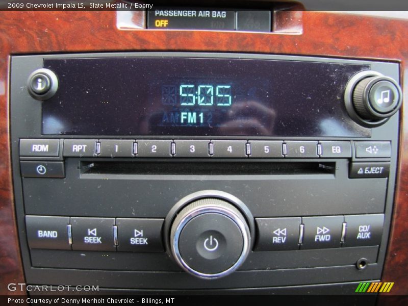 Slate Metallic / Ebony 2009 Chevrolet Impala LS