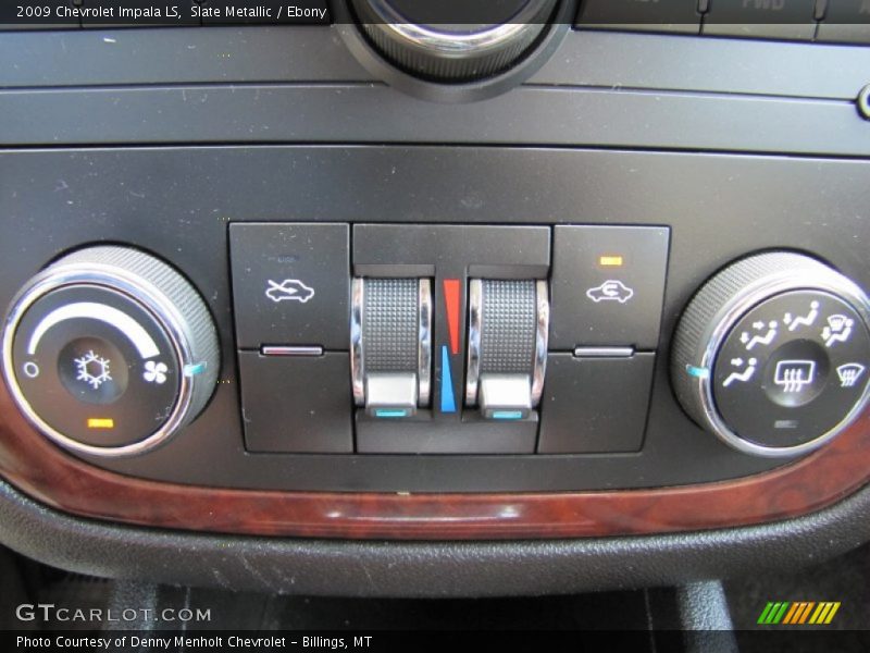 Slate Metallic / Ebony 2009 Chevrolet Impala LS