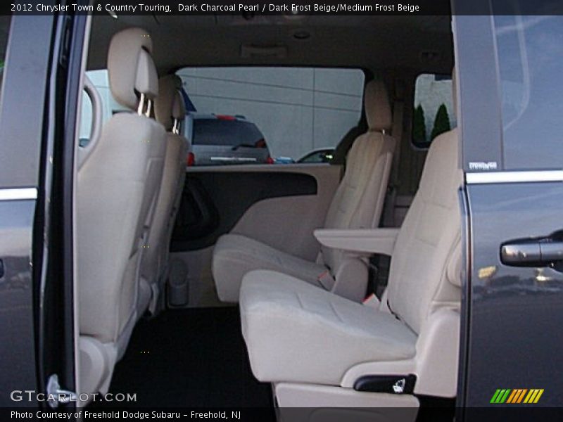 Dark Charcoal Pearl / Dark Frost Beige/Medium Frost Beige 2012 Chrysler Town & Country Touring