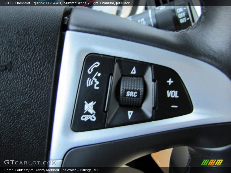 Summit White / Light Titanium/Jet Black 2012 Chevrolet Equinox LTZ AWD