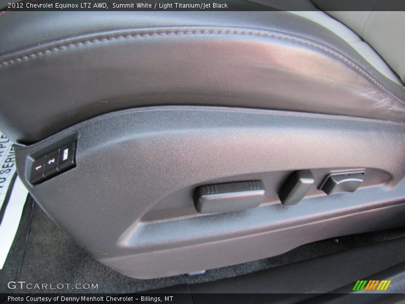 Summit White / Light Titanium/Jet Black 2012 Chevrolet Equinox LTZ AWD