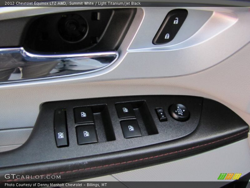 Summit White / Light Titanium/Jet Black 2012 Chevrolet Equinox LTZ AWD