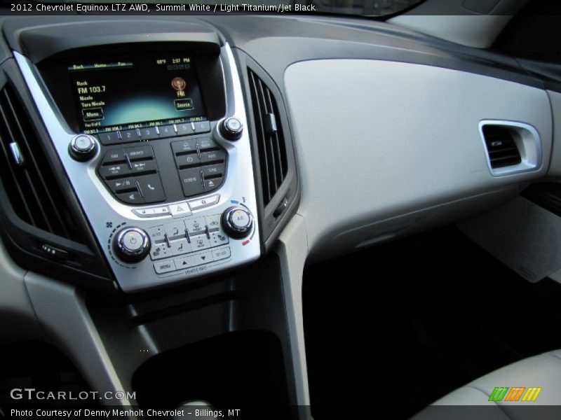 Summit White / Light Titanium/Jet Black 2012 Chevrolet Equinox LTZ AWD
