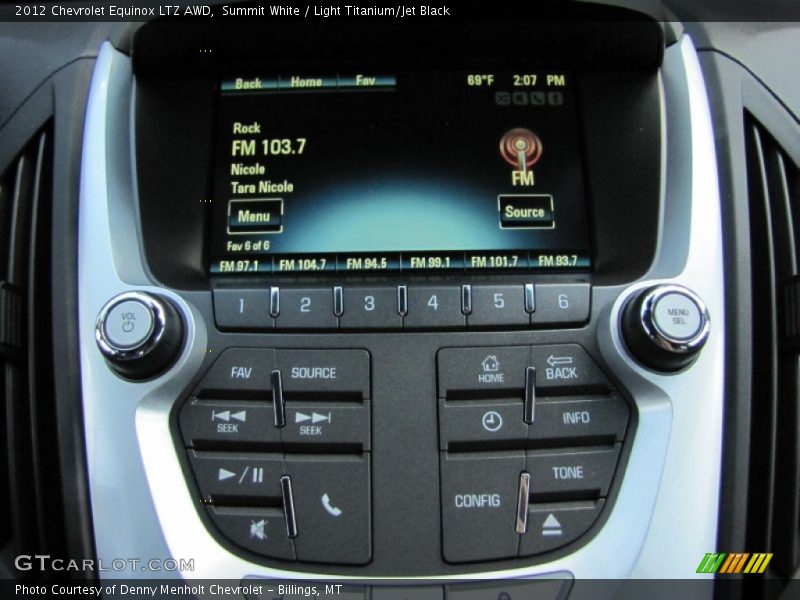 Summit White / Light Titanium/Jet Black 2012 Chevrolet Equinox LTZ AWD