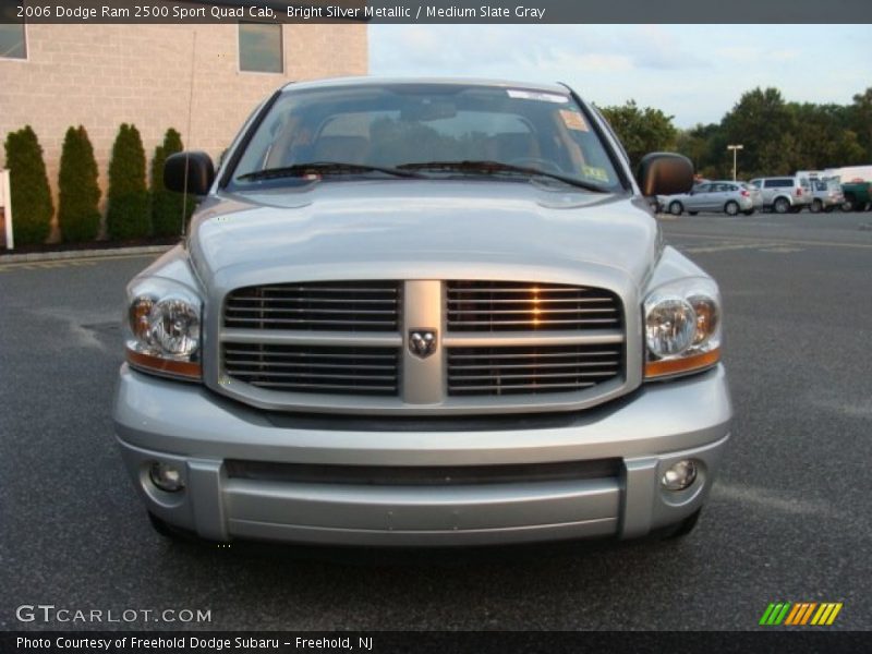 Bright Silver Metallic / Medium Slate Gray 2006 Dodge Ram 2500 Sport Quad Cab