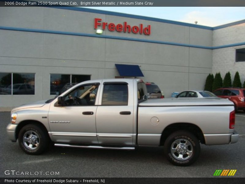 Bright Silver Metallic / Medium Slate Gray 2006 Dodge Ram 2500 Sport Quad Cab