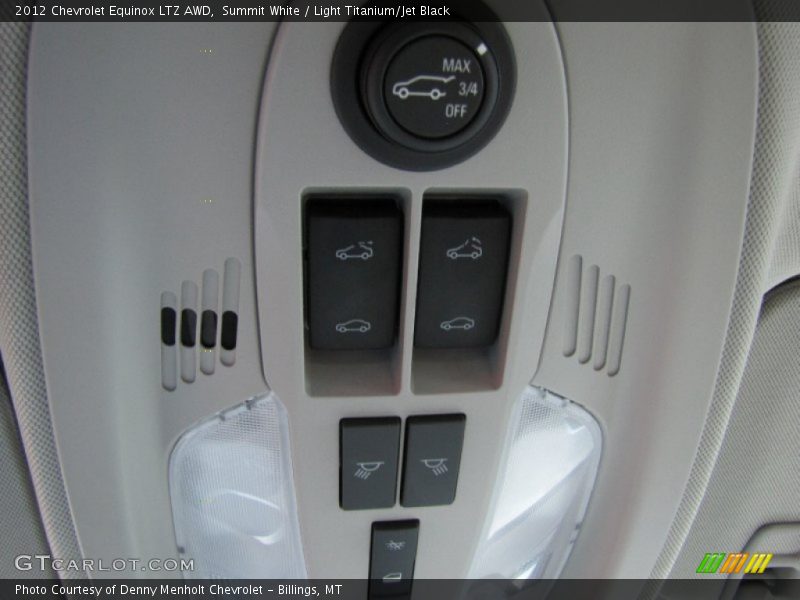 Summit White / Light Titanium/Jet Black 2012 Chevrolet Equinox LTZ AWD
