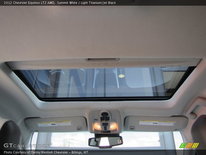 Summit White / Light Titanium/Jet Black 2012 Chevrolet Equinox LTZ AWD