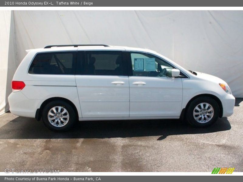 Taffeta White / Beige 2010 Honda Odyssey EX-L