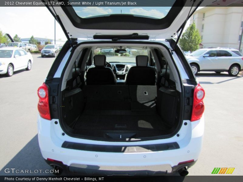 Summit White / Light Titanium/Jet Black 2012 Chevrolet Equinox LTZ AWD