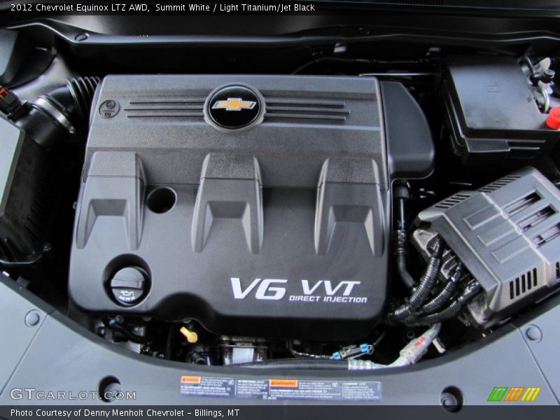 Summit White / Light Titanium/Jet Black 2012 Chevrolet Equinox LTZ AWD