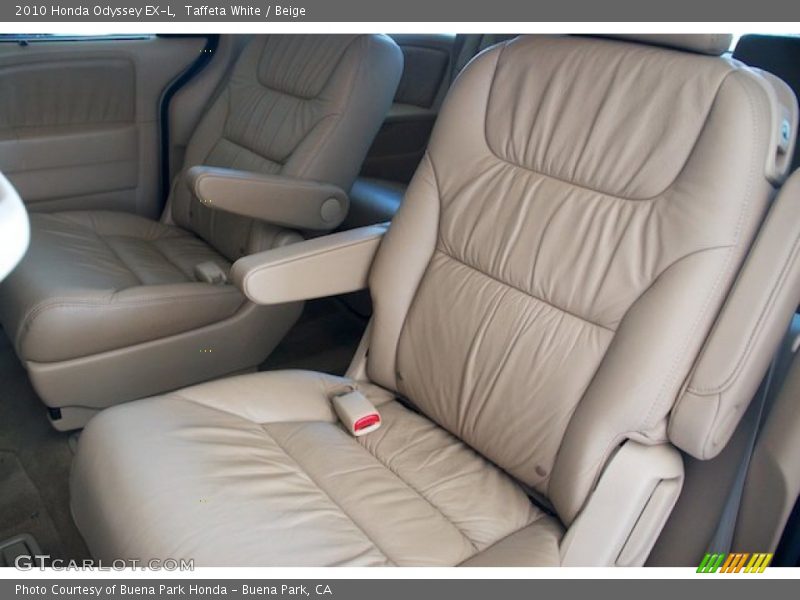 Taffeta White / Beige 2010 Honda Odyssey EX-L