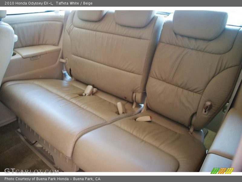 Taffeta White / Beige 2010 Honda Odyssey EX-L