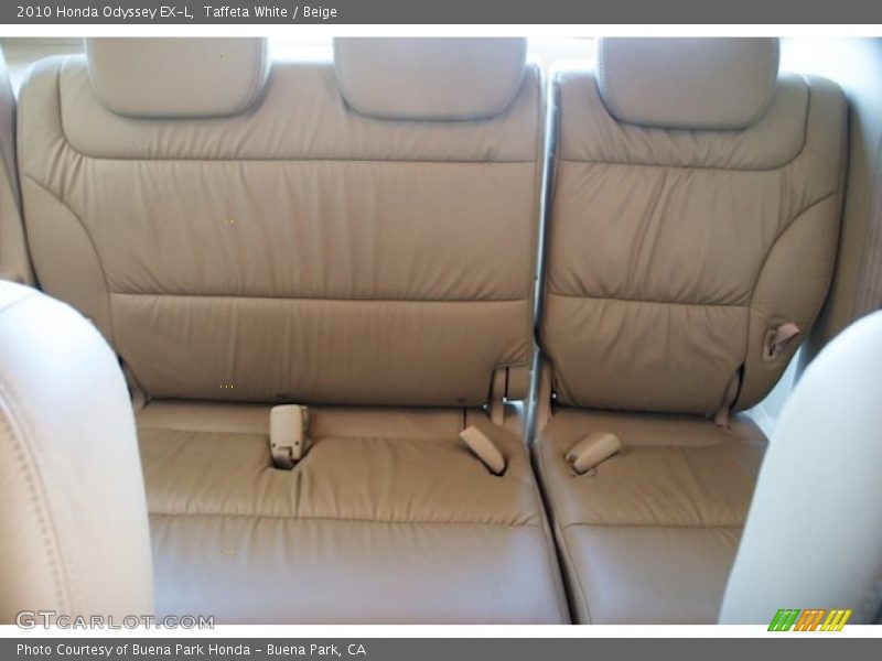Taffeta White / Beige 2010 Honda Odyssey EX-L
