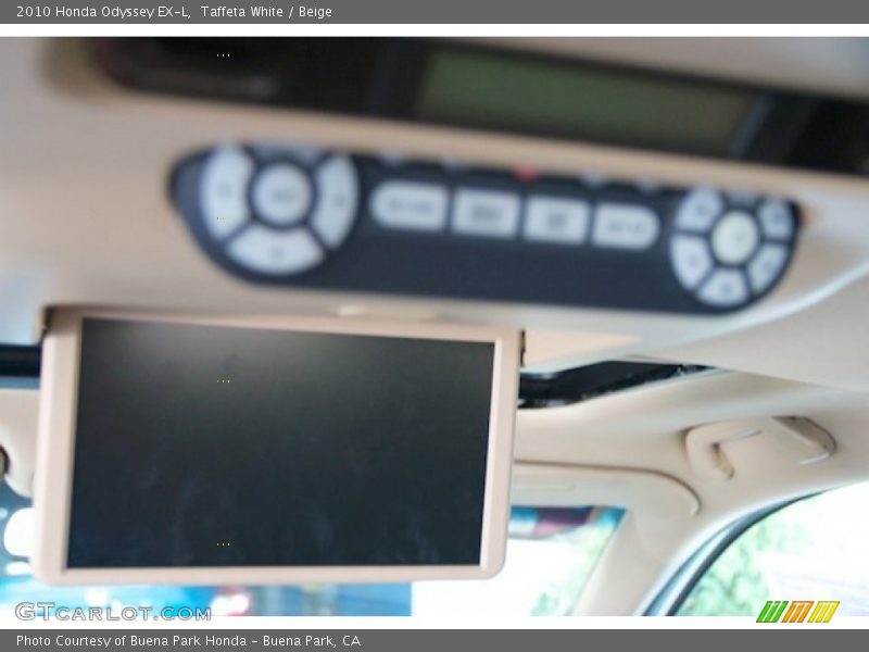 Taffeta White / Beige 2010 Honda Odyssey EX-L