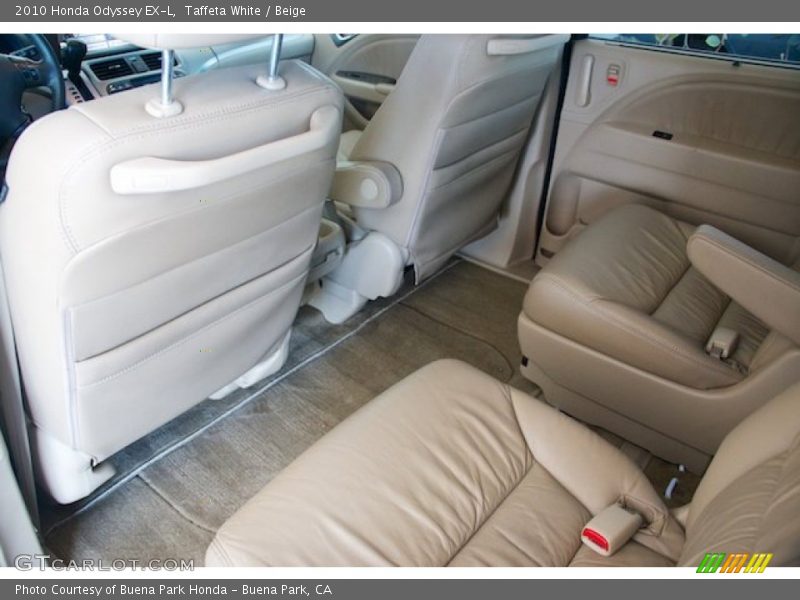 Taffeta White / Beige 2010 Honda Odyssey EX-L