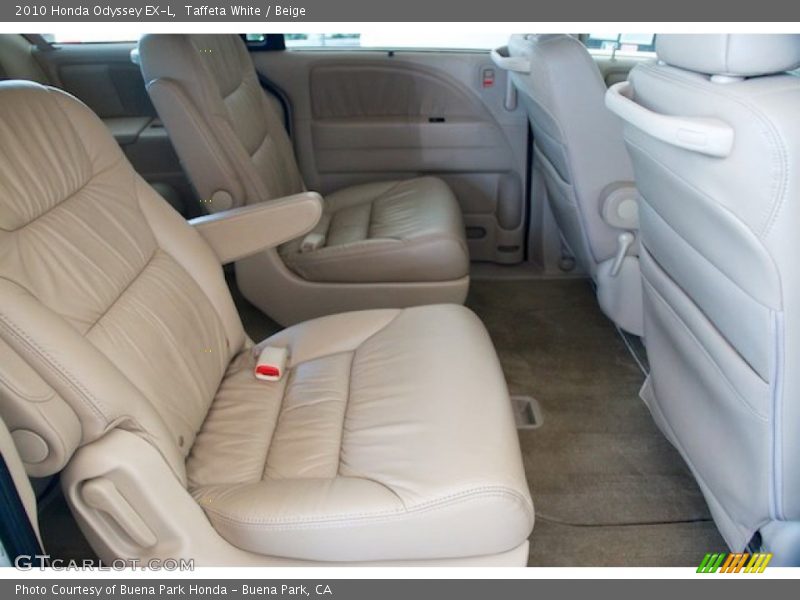Taffeta White / Beige 2010 Honda Odyssey EX-L