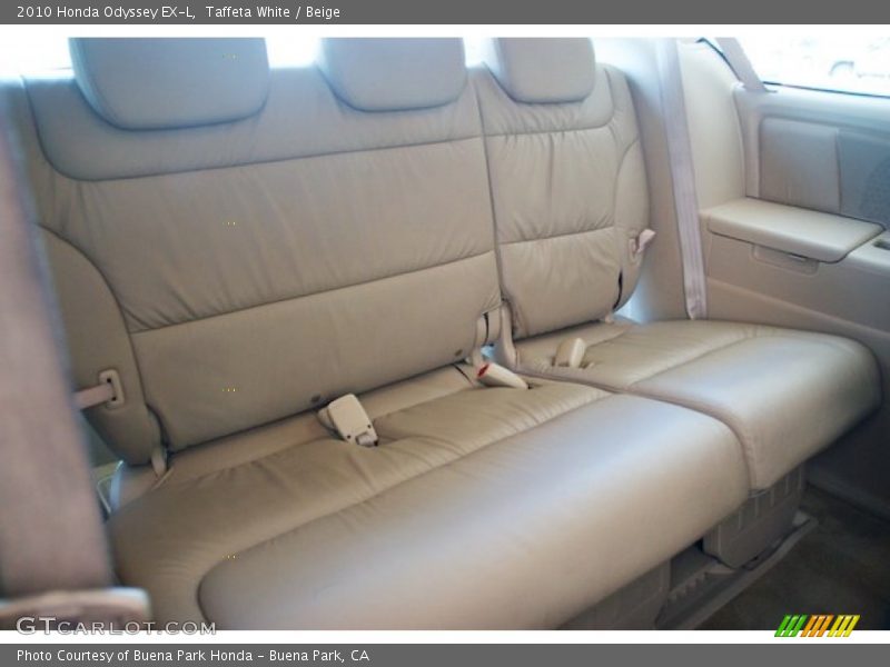 Taffeta White / Beige 2010 Honda Odyssey EX-L