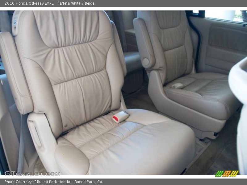 Taffeta White / Beige 2010 Honda Odyssey EX-L