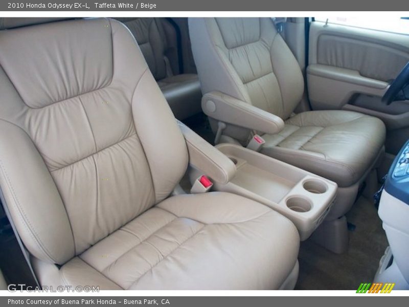 Taffeta White / Beige 2010 Honda Odyssey EX-L